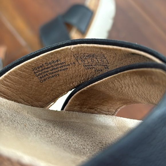 Josef Seibel Clea Platform Sandals Shoes - Picture 14 of 15